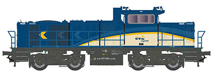 095-90548 - H0 - Diesellok Vossloh G1000 EVB, Ep.VI